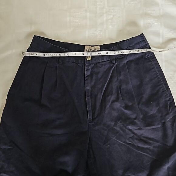 R&R Classic Men's Cotton Shorts Navy Blue Size 32 - Picture 10 of 16